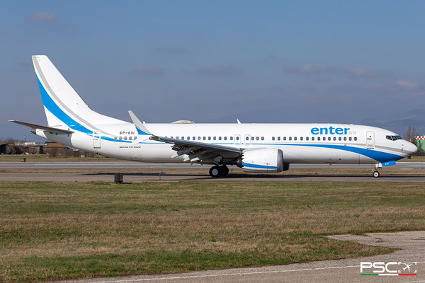 SP-EXI Boeing 737-8 MAX 60224 7405 LEAP-1B  Enter Air (CIT Aerospace) 2019