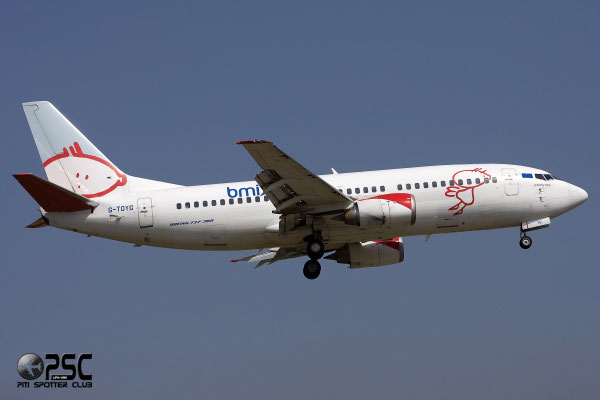 G-TOYG Boeing 737-36N 28872 3082 cfm56-3C1 BMI Baby "Butterfly Baby" 1998 @ Verona Villafranca © Piti Spotter Club Verona