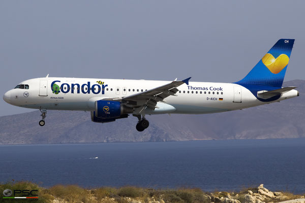 D-AICH Airbus A320-212 971 cfm56-5A3 Condor 1999 © Archivio Piti Spotter Club Verona