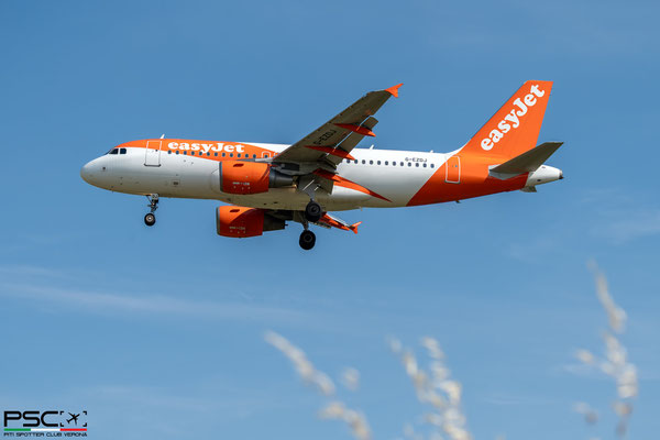 G-EZDJ Airbus A319-111 3544  CFM56-5B5/P  easyJet  2008
