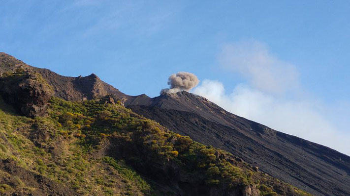 Stromboli, aktiver Vulkan, Äolisches Inselarchipel