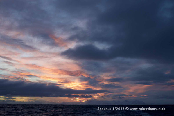 Um die Mittagszeit kommt die Sonne nur kurz über den Horizont - 1/2017 © Robert Hansen