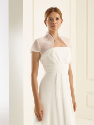 E17 O - Organza - Fb. creme, - Gr. XS-3XL