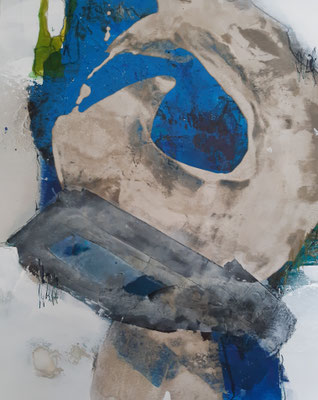 Mixed Media auf Leinwand 100x80