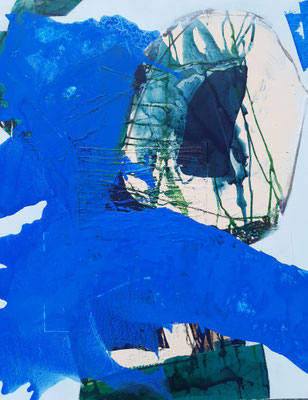 Mixed Media Leinwand 1000x80cm