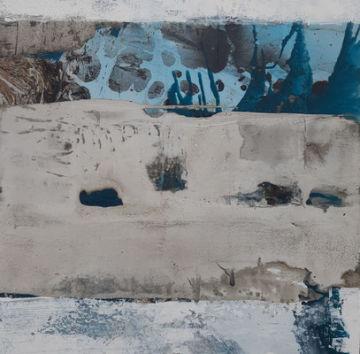 Mixed Media auf Leinwand, 80x80