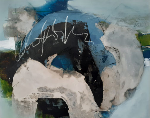 Mixed Media auf Leinwand, 80x100