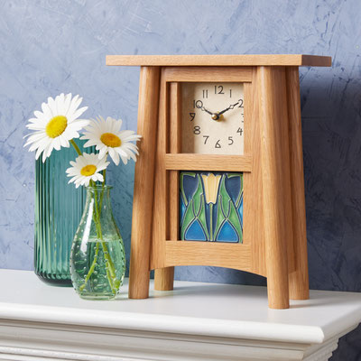 WOOD Magazine Scandinavian Clock Plan & Parts