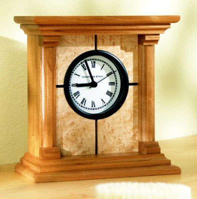 WOOD Magazine Architecture Clock Plan & Parts