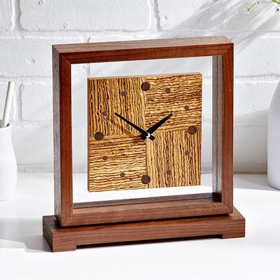 WOOD Magazine Floating Desk Clock Plan & Parts