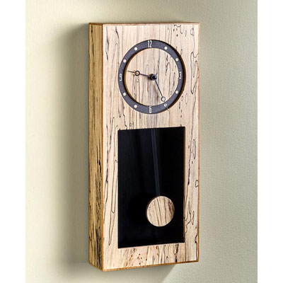 WOOD Magazine Spalted Maple Clock Plan & Parts