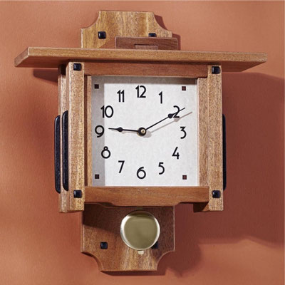WOOD Magazine Pendulum Wall Clock Plan & Parts