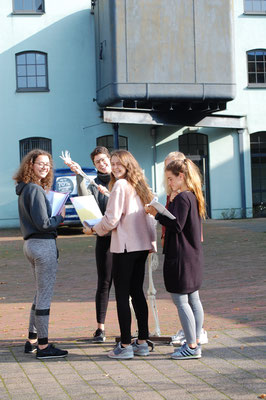 Anatomie Outdoorunterricht an der Prof. Grewe Schule