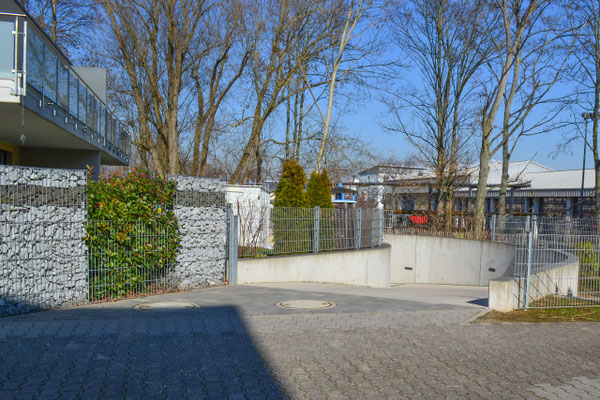 Planungsbüro Augustyn Neubau MFH Ingelheim Einfahrt Tiefgarage