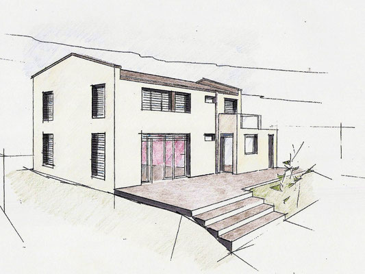 Planungsteam Augustyn | Neubau eines Einfamilienhauses | Ingelheim
