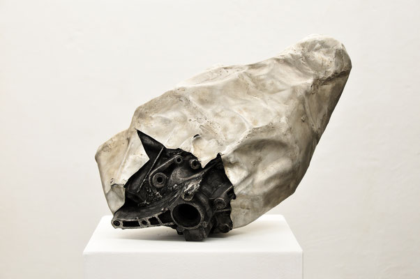 Andreas Jonak, 2020, "Seed", Aluminium, 60 cm x 50 cm x 40 cm