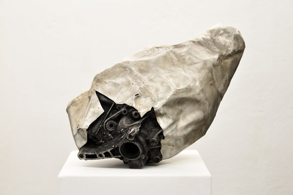 Andreas Jonak, 2020, "Seed", Aluminium, 60 cm x 50 cm x 40 cm