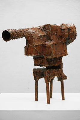 Andreas Jonak, 2021 "Ofen", Steel, 45 cm