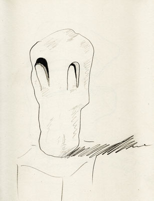 Andreas Jonak, 2024, "Tower", Drawing, 28 cm x 20 cm