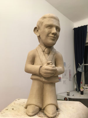 Sebastian Kurz, H 35 cm