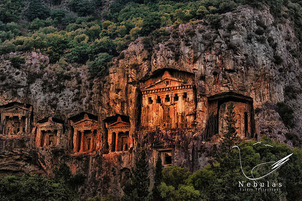 Dalyan - Königsgräber - Foto: Michael Milfeit