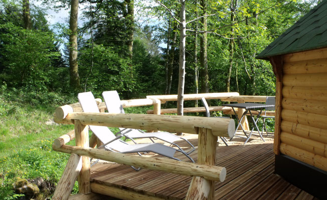 Cabane Kota chambre d'hôte – Domaine du Châtelet Vosges