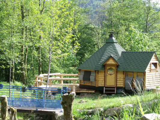 Cabane Kota chambre d'hôte – Domaine du Châtelet Vosges