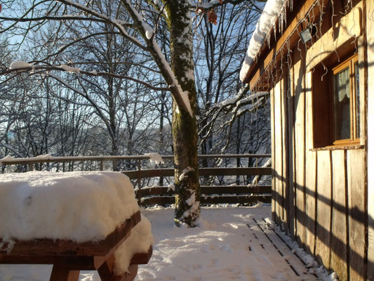 Cabane dans les arbres – Domaine du Châtelet Vosges