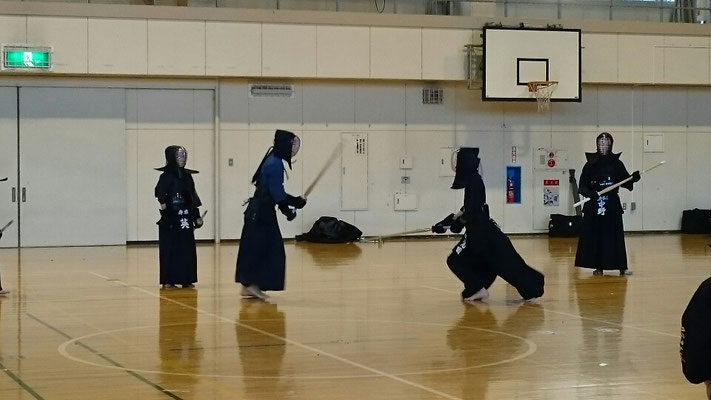 最後は中2剣士
