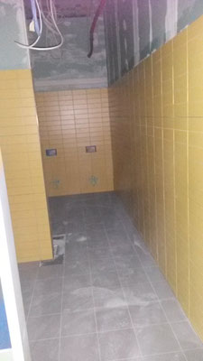 Eine Schülertoilette.