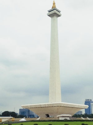 Monas, il monumento all'indipendenza. Centro di Jakarta (Photo by Gabriele Ferrando - LA MIA ASIA)