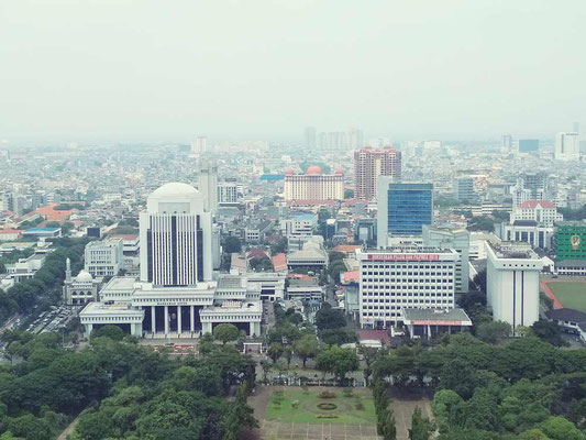 Monas, il monumento all'indipendenza. Centro di Jakarta (Photo by Gabriele Ferrando - LA MIA ASIA)