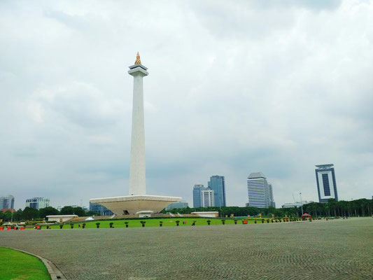 Monas, il monumento all'indipendenza. Centro di Jakarta (Photo by Gabriele Ferrando - LA MIA ASIA)