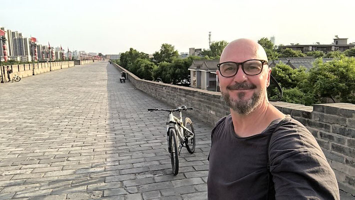 Le mura antiche di Xi'An (photo by Gabriele Ferrando - LA MIA ASIA)