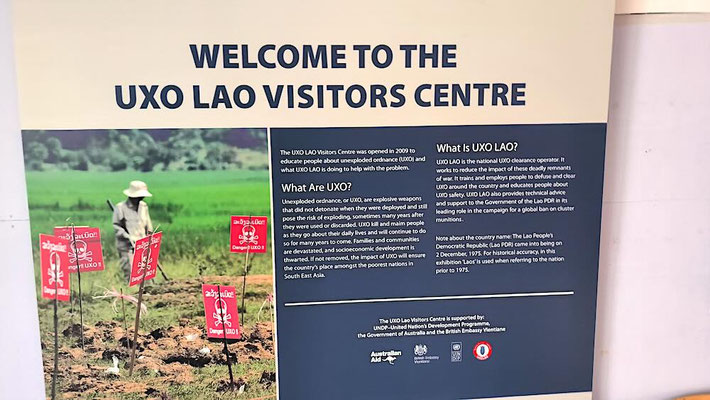 UXO Lao Visitor Center a Luang Prabang, LAOS (photo by Gabriele Ferrando - LA MIA ASIA)