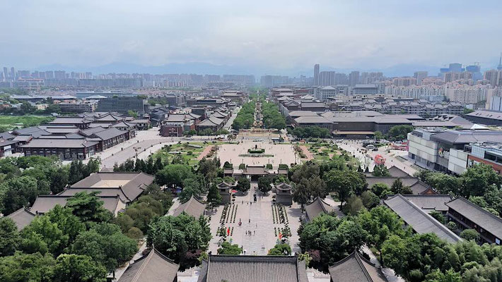 La Giant Wild Goose Pagoda a Xi'An (photo by Gabriele Ferrando - LA MIA ASIA)