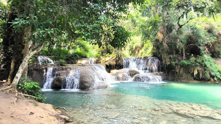 Kuang Si Waterfall Luang Prabang, LAOS (photo by Gabriele Ferrando - LA MIA ASIA)