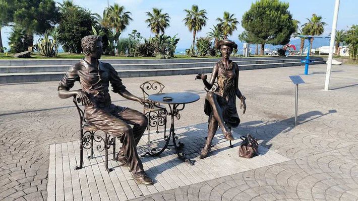 Me, You and Batumi - installazione artistica a Batumi (photo by Gabriele Ferrando - LA MIA ASIA)