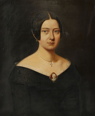 Rosa de Montúfar, duquesa de Selvaguirre. Antonio Salas Avilés (1832).