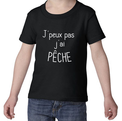 tshirt gamin pêcheur