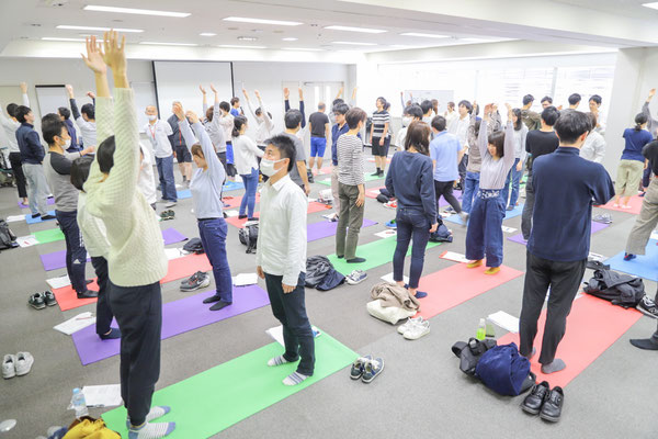 セミナー風景　中枢神経系・運動器系に対するハンドリングのポイント３