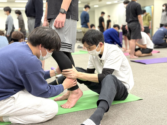 マークスター　体幹　下肢　セミナー風景５
