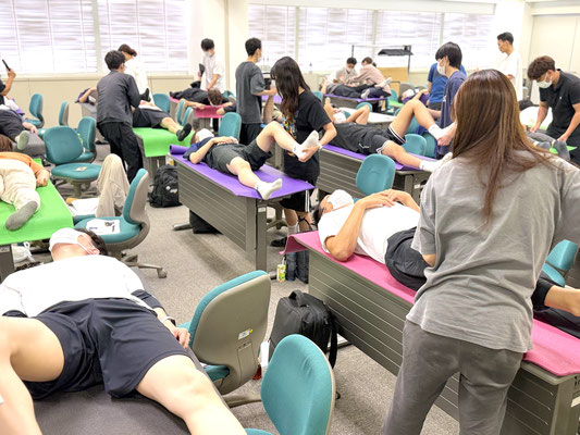セミナー風景　PT OT 勉強会　股関節　湯田健二　６