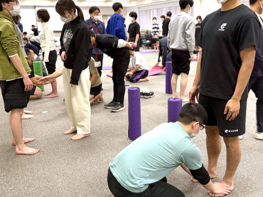 マークスター　体幹　下肢　セミナー風景３
