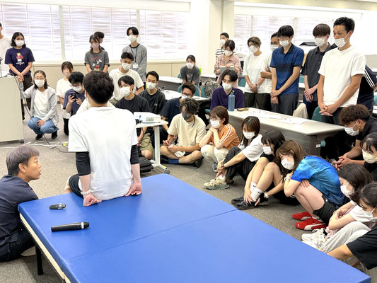 セミナー風景　PT OT 勉強会　股関節　湯田健二　３