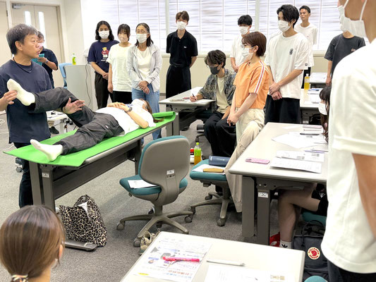セミナー風景　PT OT 勉強会　股関節　湯田健二　２