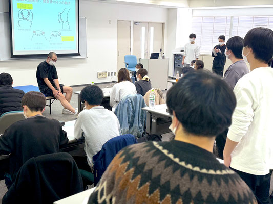 MARKSTAR　セミナー　勉強会　おすすめ　膝関節　豊田先生　講習会風景3