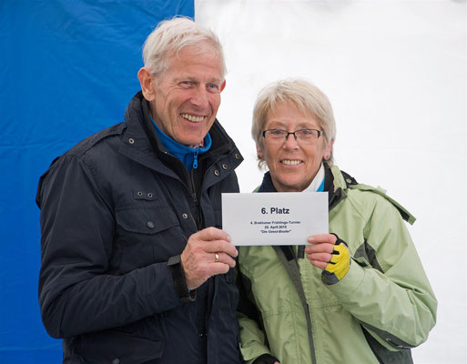Otto Hansen und Renate Dyck, Geest-Bouler Breklum, 6. Platz