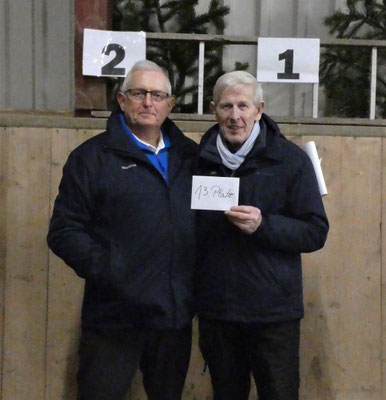 13. Platz - Manfred Habenicht + Otto Hansen - Geest-Bouler Breklum