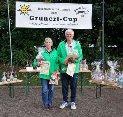 3. Platz C-Turnier Inke + Michael